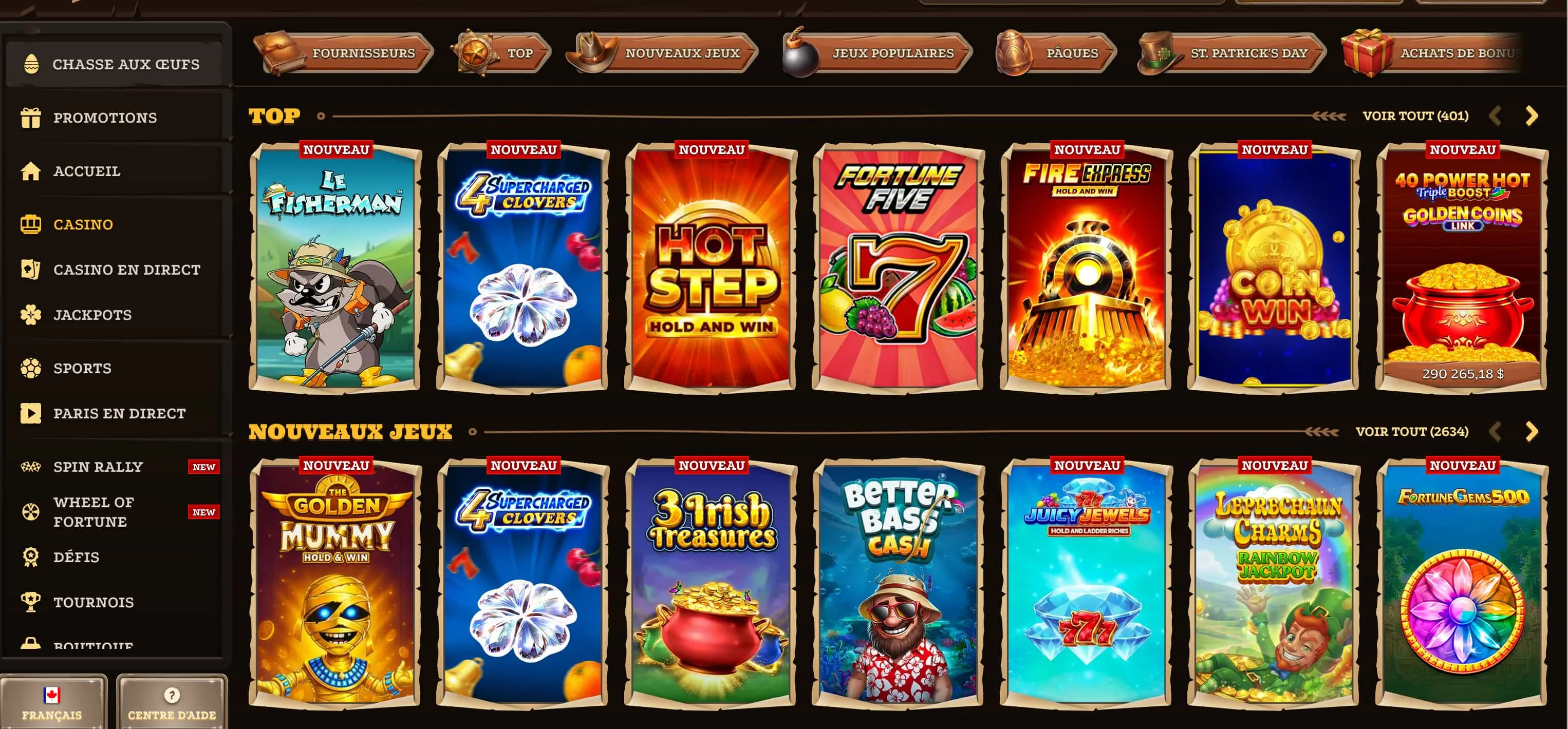 Lizaro Casino Catalogue de Jeux : L'Offre Compl&egrave;te Pass&eacute;e en Revue